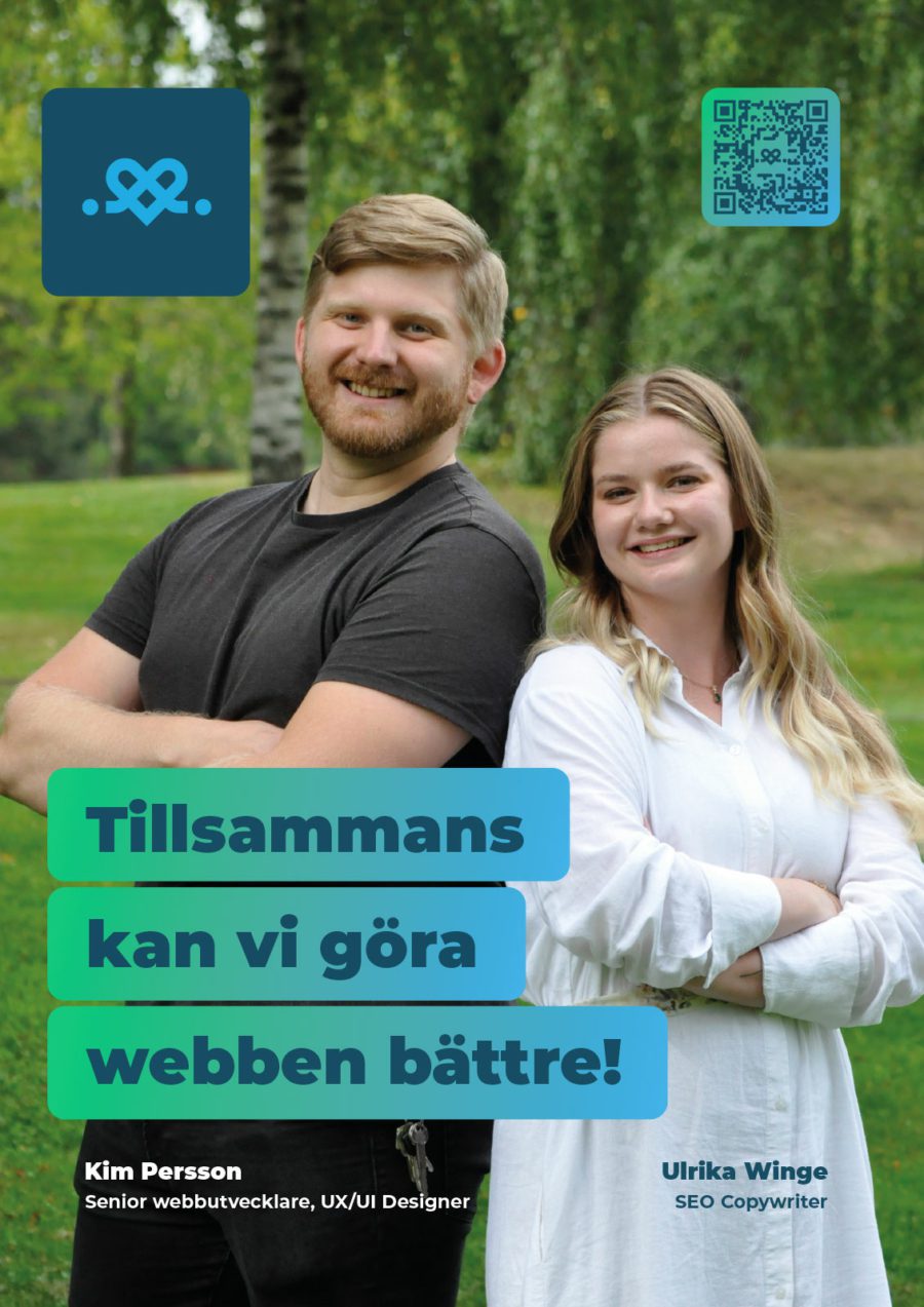 Kim Persson & Ulrika Winge - Tillsammans kan vi göra webben bättre