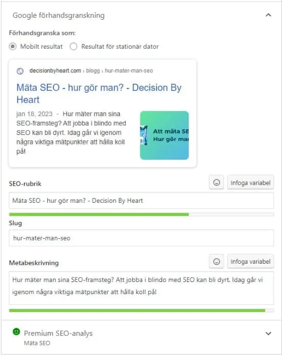 teknisk seo